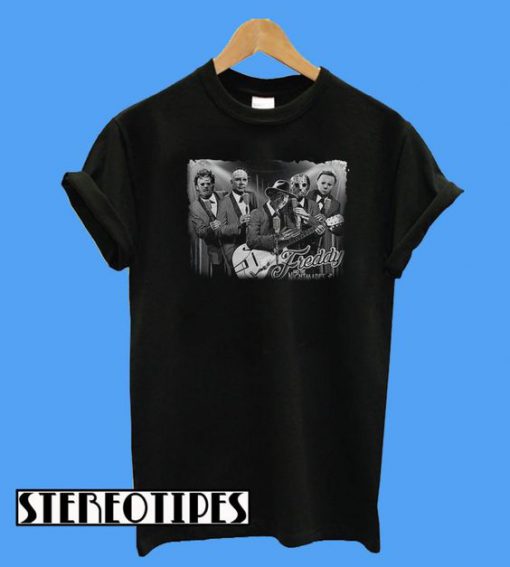 Freddy and The Nightmares Squad Horror Rock T-Shirt