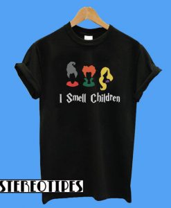 Hocus Pocus Sanderson Sisters I Smell Children T-Shirt