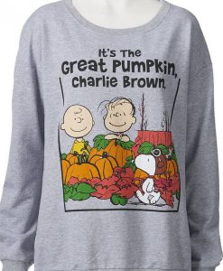 It's the Great Pumpkin Charlie Brown Sweatshirt