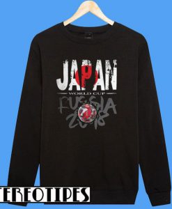 Japan World Cup Football 2018 Russia Sweatshirt