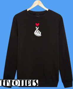 Korean Love Symbol Sweatshirt