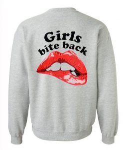 Lips Sweatshirt Back