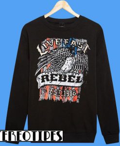 Live East Rebel Est 1988 Sweatshirt