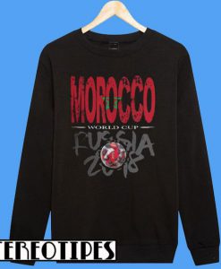 Morocco World Cup Football 2018 Russia Sweatshirt