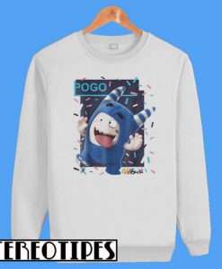 Oddbods Pogo Fooling Around Funny Face Sweatshirt