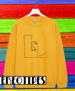 Smoking Girl Sweatshirt