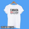 Canada It’s Where My Story Begins T-Shirt