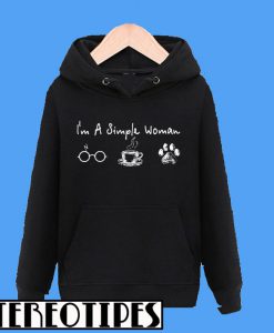 Hot I’m a Simple Woman I like Harry Potter Coffee and Dog Hoodie