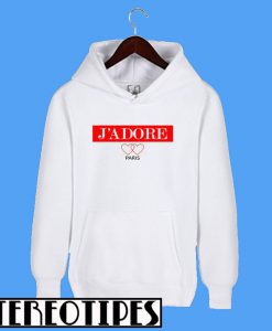 J'adore Love Paris Hoodie