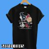 Charlie Brown and Snoopy Houston Texans T-Shirt