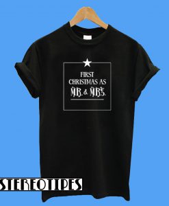 First Christmas As Mr & Mrs T-Shirt