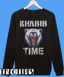 Khabib Time Bear Sweatshirt