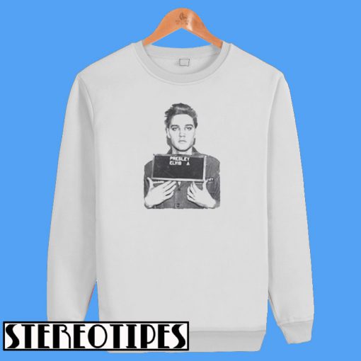 Elvis Presley Mugshot Sweatshirt