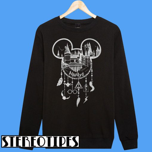 Mickey Mouse Disney Always Sweatshirt