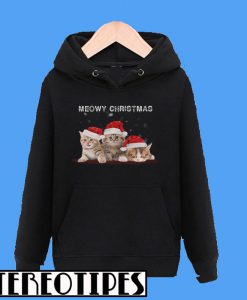 Meowy Christmas Hoodie