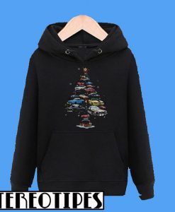 Mustang Car Christmas Tree Hoodie