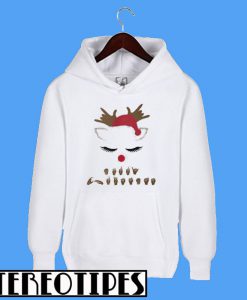 Reindeer Deaf Pride American Sign Language Christmas Hoodie