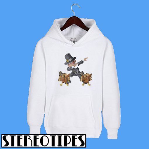 Thanksgiving Dabbing Boy Turkey Hoodie
