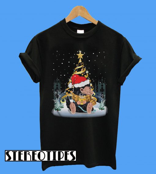 Platypus Harry Potter Christmas Tree T-Shirt