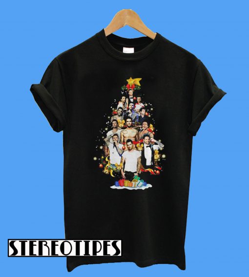 Christmas Maroon 5 Adam Levine Christmas T-Shirt