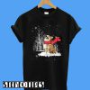 Corgi Loves Snow Dog Lovers T-Shirt