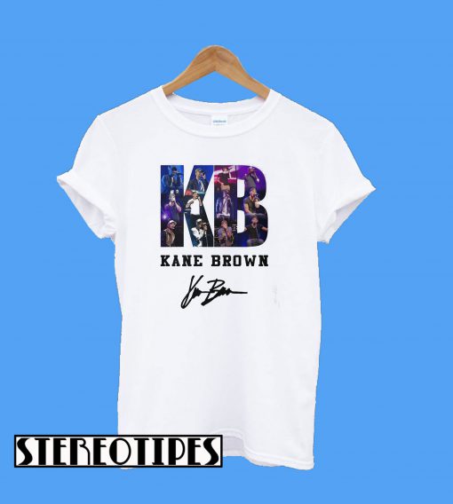Kane Brown Signed Autograph T-Shirt