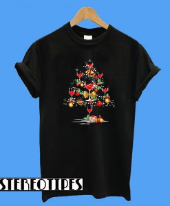 Mery Christmas Wine T-Shirt