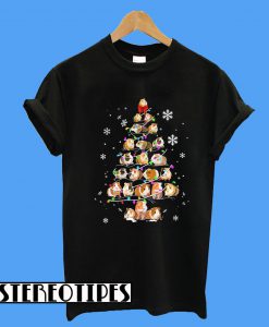 Mouse Christmas Tree Snow T-Shirt