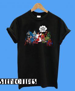 Jesus And Superheroes That's How I Saved The World Christian T-Shirt