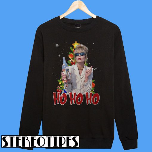 Joanna Lumley as Patsy Ho Ho Ho Sweatshirt