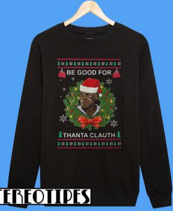 Mike Tyson Thanta Clauth Santa Claus ugly Christmas Sweatshirt