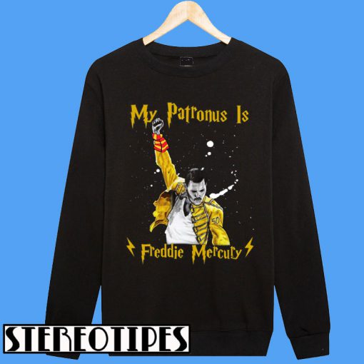 My Patronus Is Freddie Mercury Sweatshirt