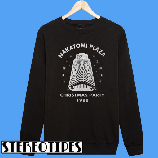 Nakatomi Plaza Christmas Party 1988 Sweatshirt