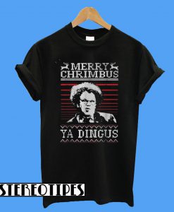 Dr. Steve Brule Merry Chrimbus Ya Dingus Ugly T-Shirt