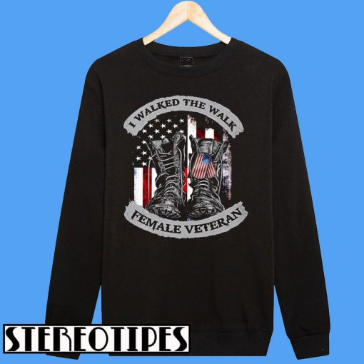 Female Veteran Sweatshirt