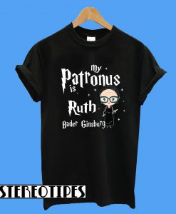 Harry Potter my Patronus is Ruth Bader Ginsburg T-Shirt