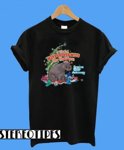 I Want A Hippopotamus For Christmas 65Th Anniversary T-Shirt