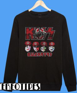 KISS Hotter Than Hell Ohio State Buckeyes Sweatshirt