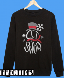 Let It Snow Snowman Sweatshirt
