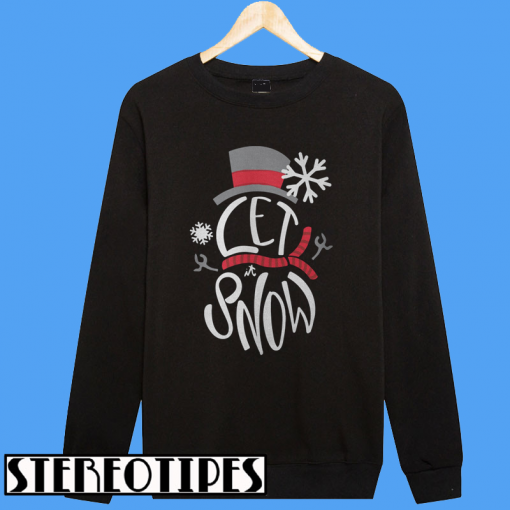 Let It Snow Snowman Sweatshirt