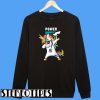 Santa Unicorn Port Adelaide Power Dabbing Sweatshirt