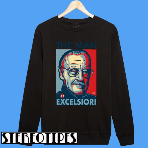 The Man Excelsior Stan Lee Sweatshirt