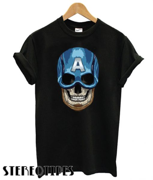 Captain america Scull T shirt