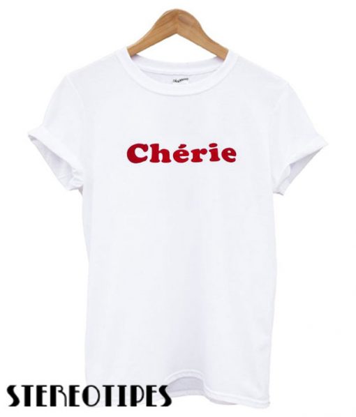Cherie Slogan T shirt