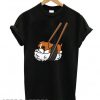 Funny Sushi Boxer T shirt