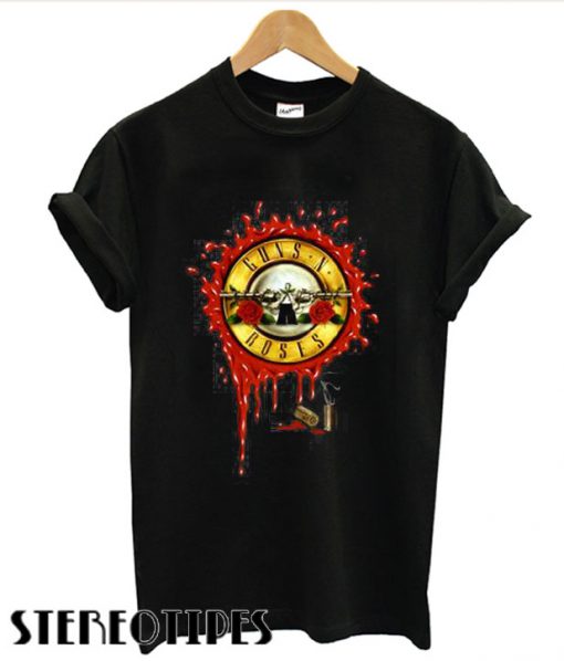 Guns n roses blood bullet T shirt