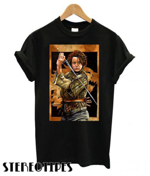 Arya Stark Game Of Thrones season 5 trailer T shirt