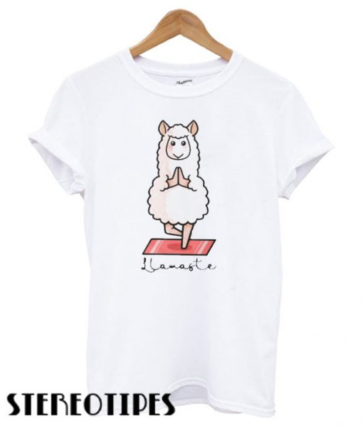 Llamaste - Yoga Llama T shirt