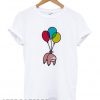 Sloth Tied To Balloon T shirt