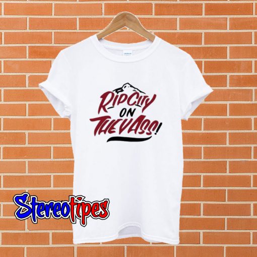 Portland On They Ass Rip City T shirt